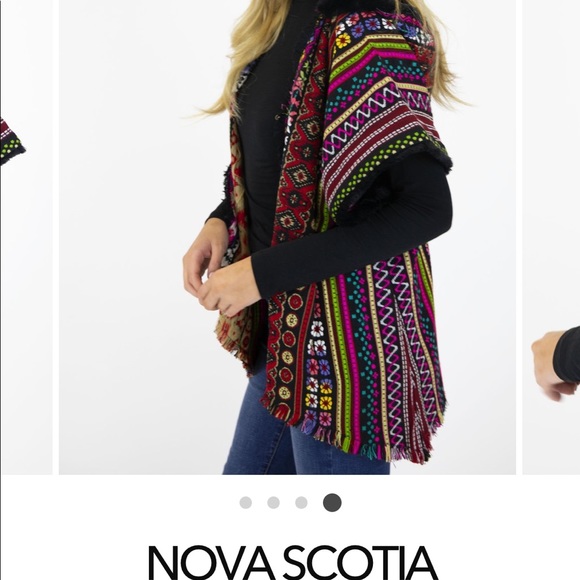 Judith March Nova Scotia Jacquard Jacket - Picture 7 of 7